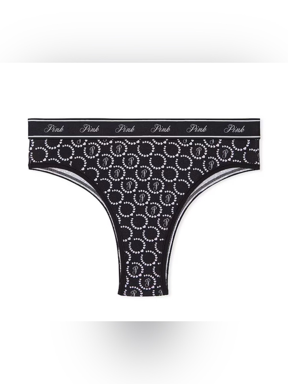 Victoria’s Secret PINK Logo High-Waist Thong
